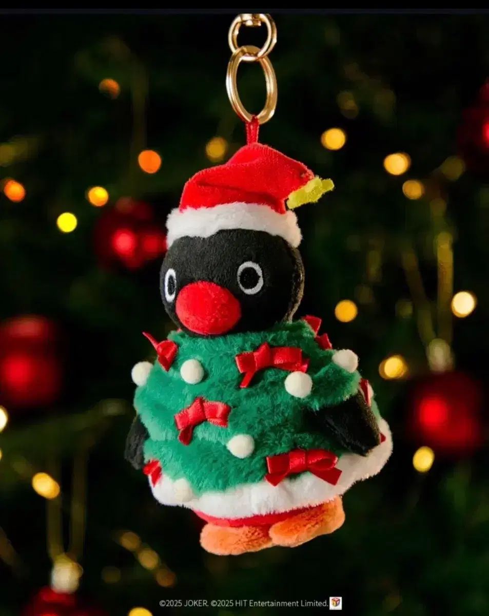 当日発送 CGV ピングー クリスマス キーホルダー ツリーピングー