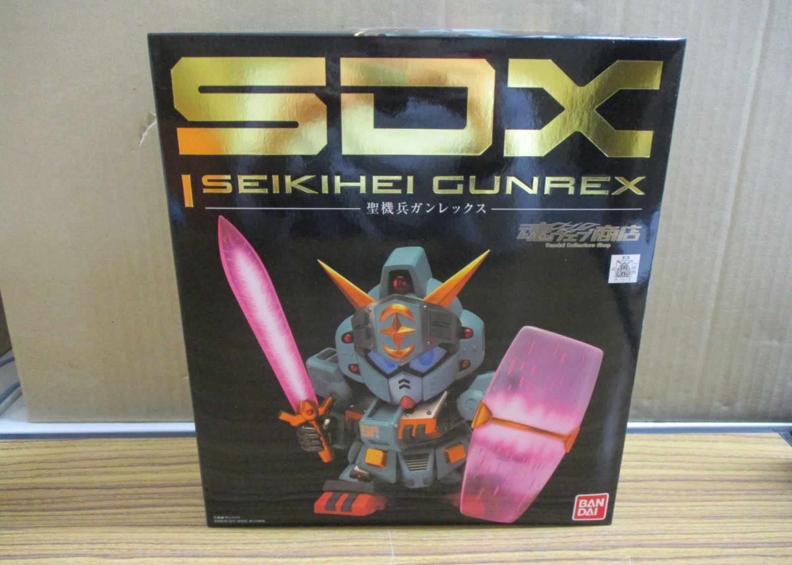 バンダイ SDX 聖騎兵ガンレックス 輸送箱付未開封品 【公式通販】