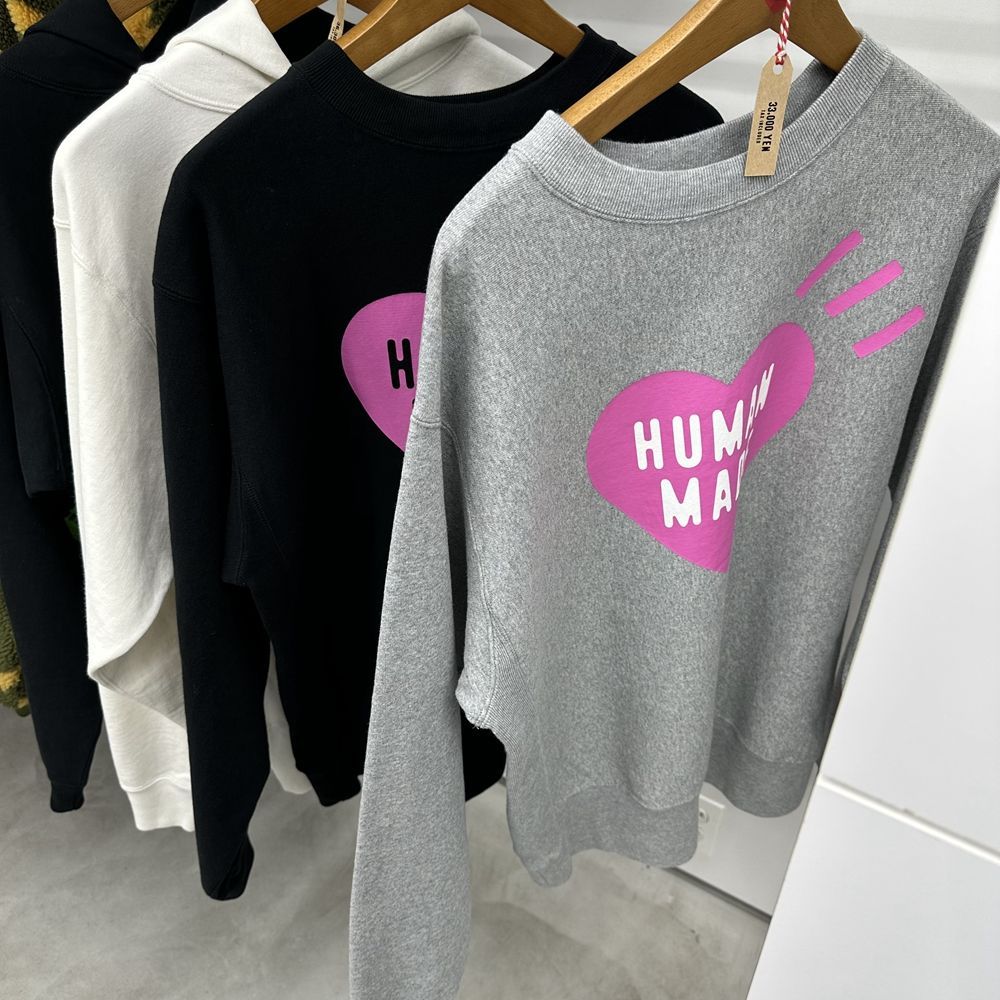 HUMAN MADE HEART SWEATSHIRT HARAJUKU 店舗限定 スウェット HM30CS073