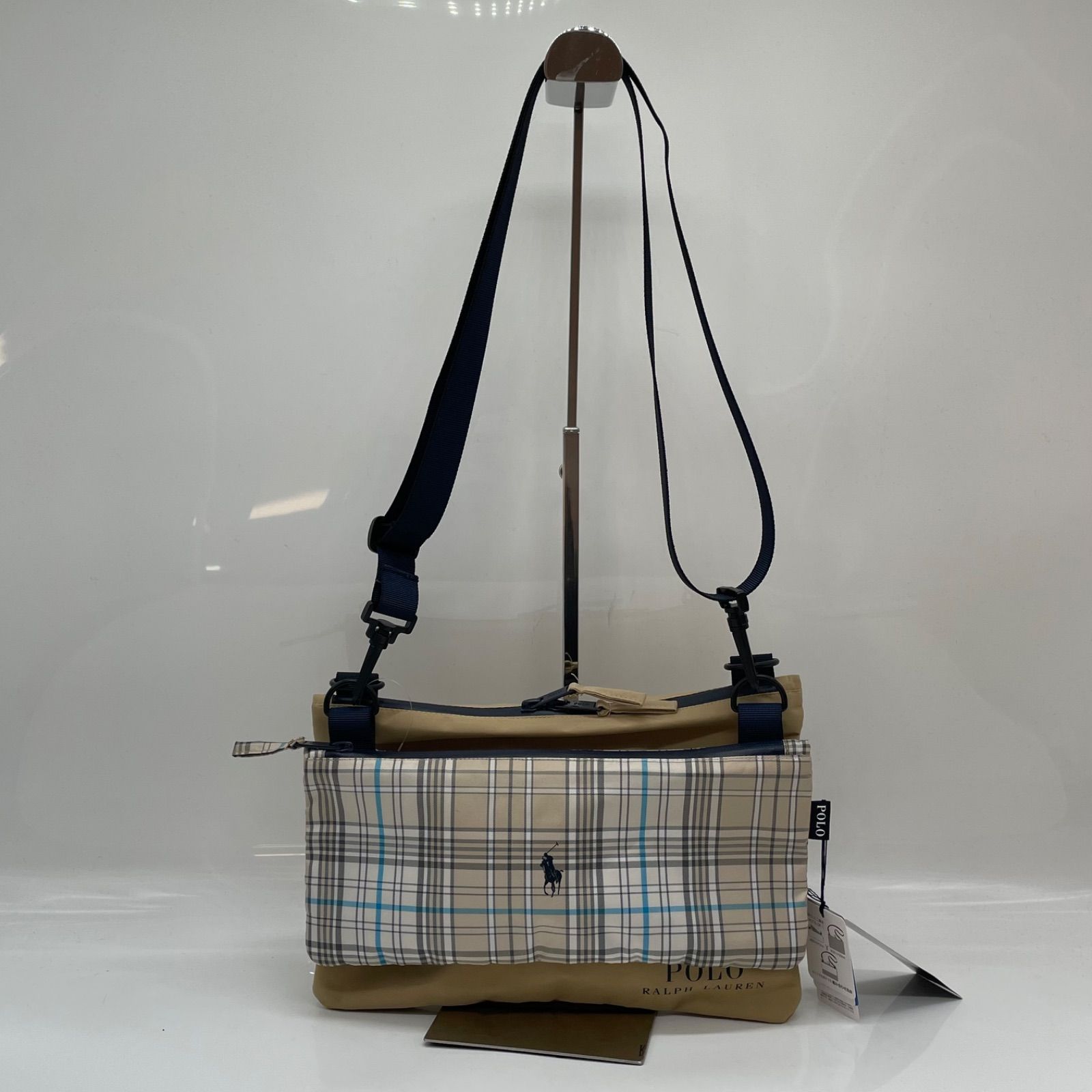 BN7228□ポロラルフローレン ショルダーバッグ ポーチ レインバッグ