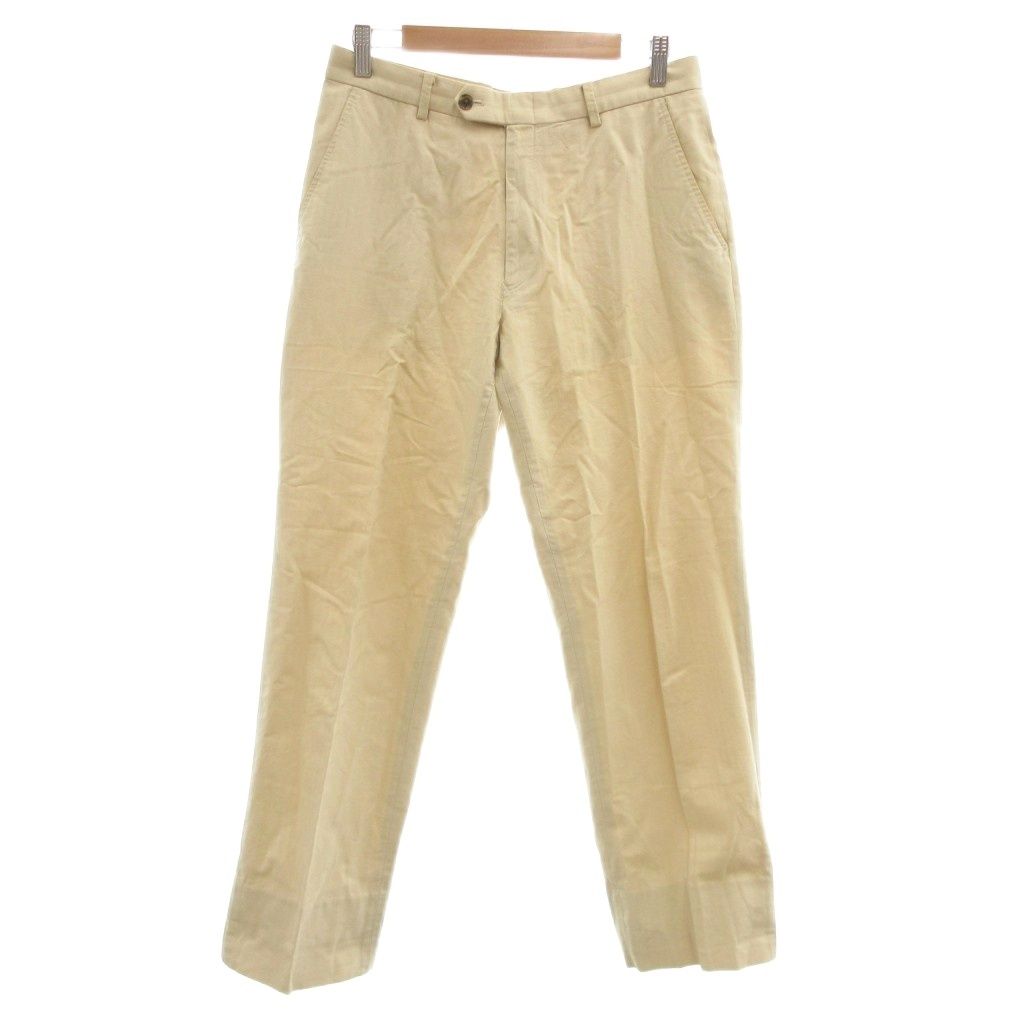 未使用 Burberry London バーバリー ベージュ チノパン バーバリー ベージュ チノパン ノバチェック ストレート レディース40