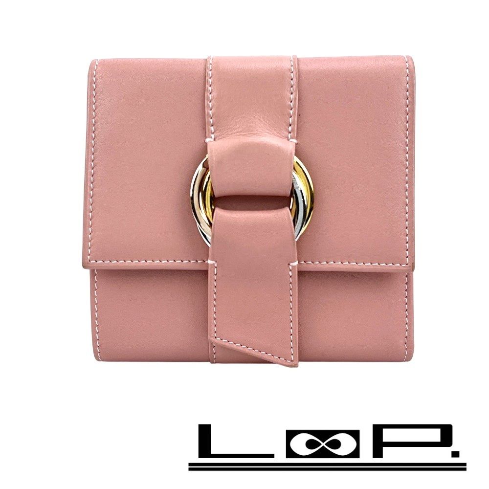 カルティエ □未使用□ トリニティ 三つ折り 財布 コンパクト