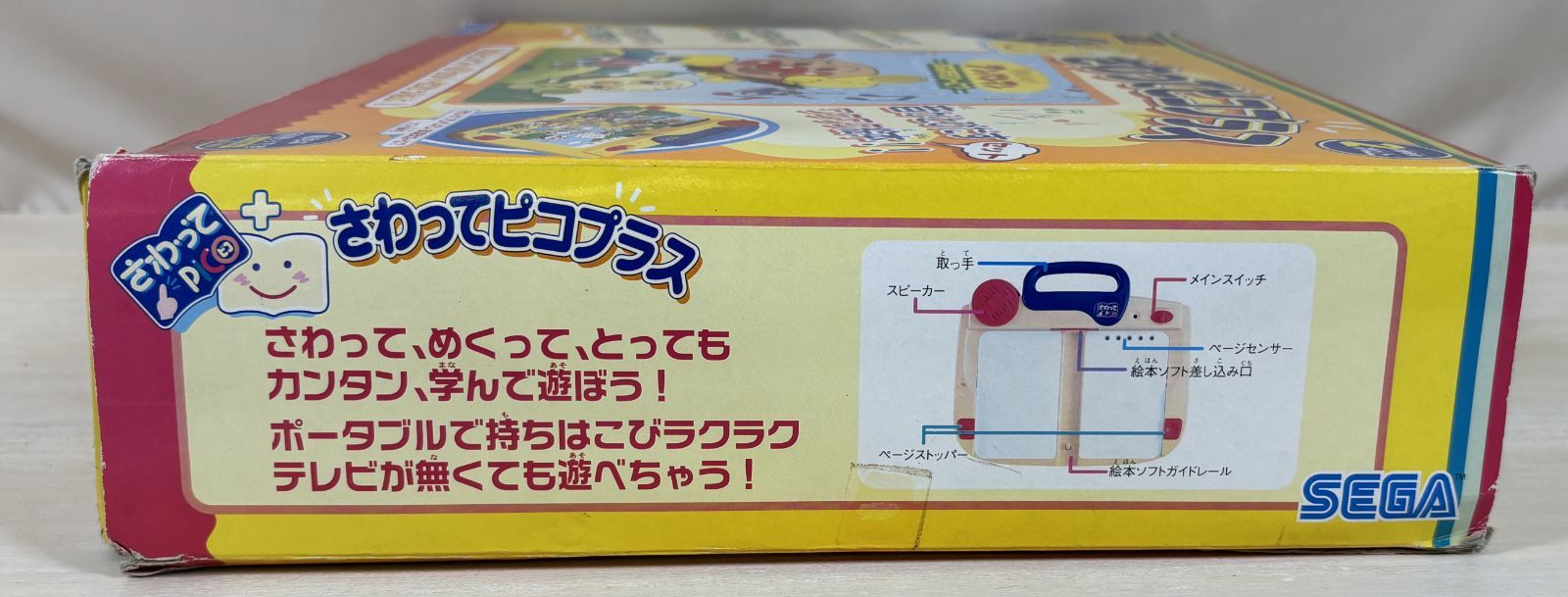 大野30-1-1016】さわってPICO さわってピコプラス アンパンマン おまけ