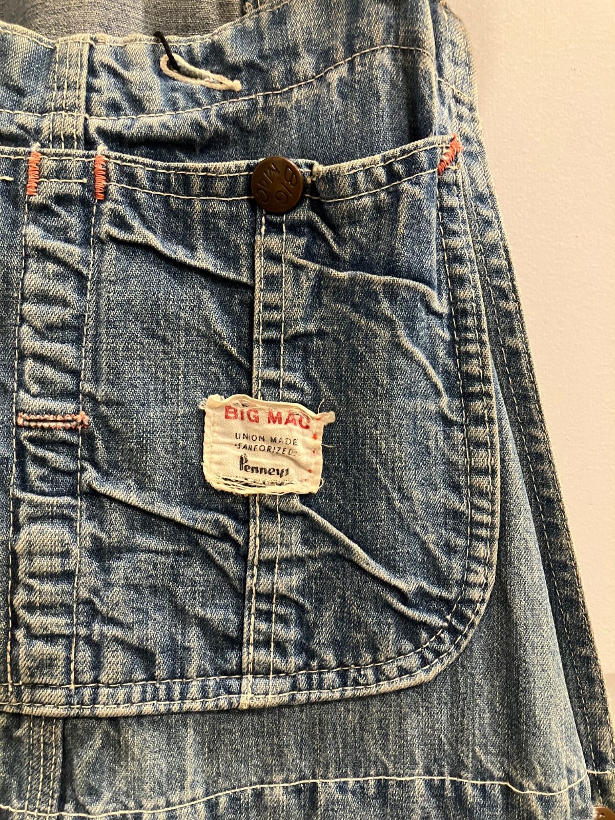 BIG MAC 60年代　つなぎ　オーバーオール　ビンテージ　48L BIG MAC 60年代 つなぎ オーバーオール ビンテージ 48L 60's