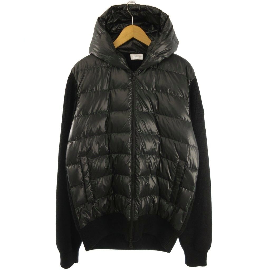 モンクレール MONCLER HOODED DOWN CARDIGAN TRICOT ダウンジャケット