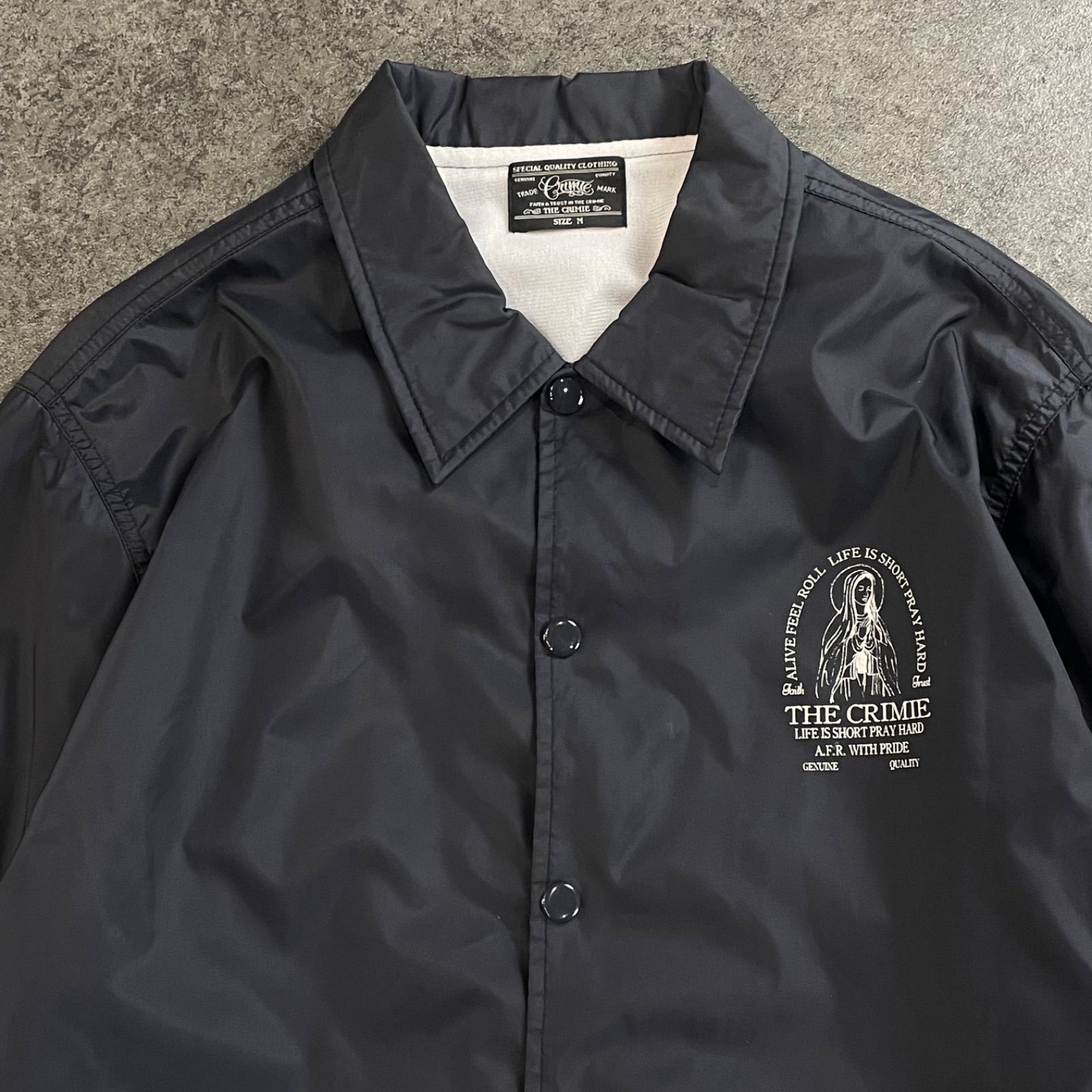 日本製 CRIMIE Coach Jacket クライミー コーチジャケット マリア フル 