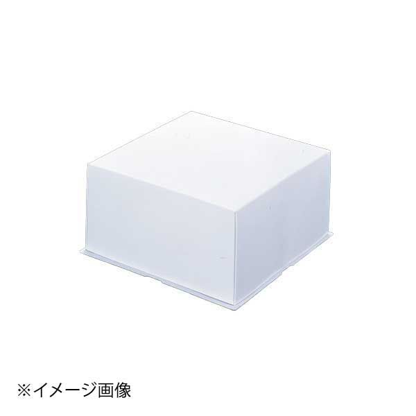 【新品】デコボックス シャインホワイト（25枚入） 6号