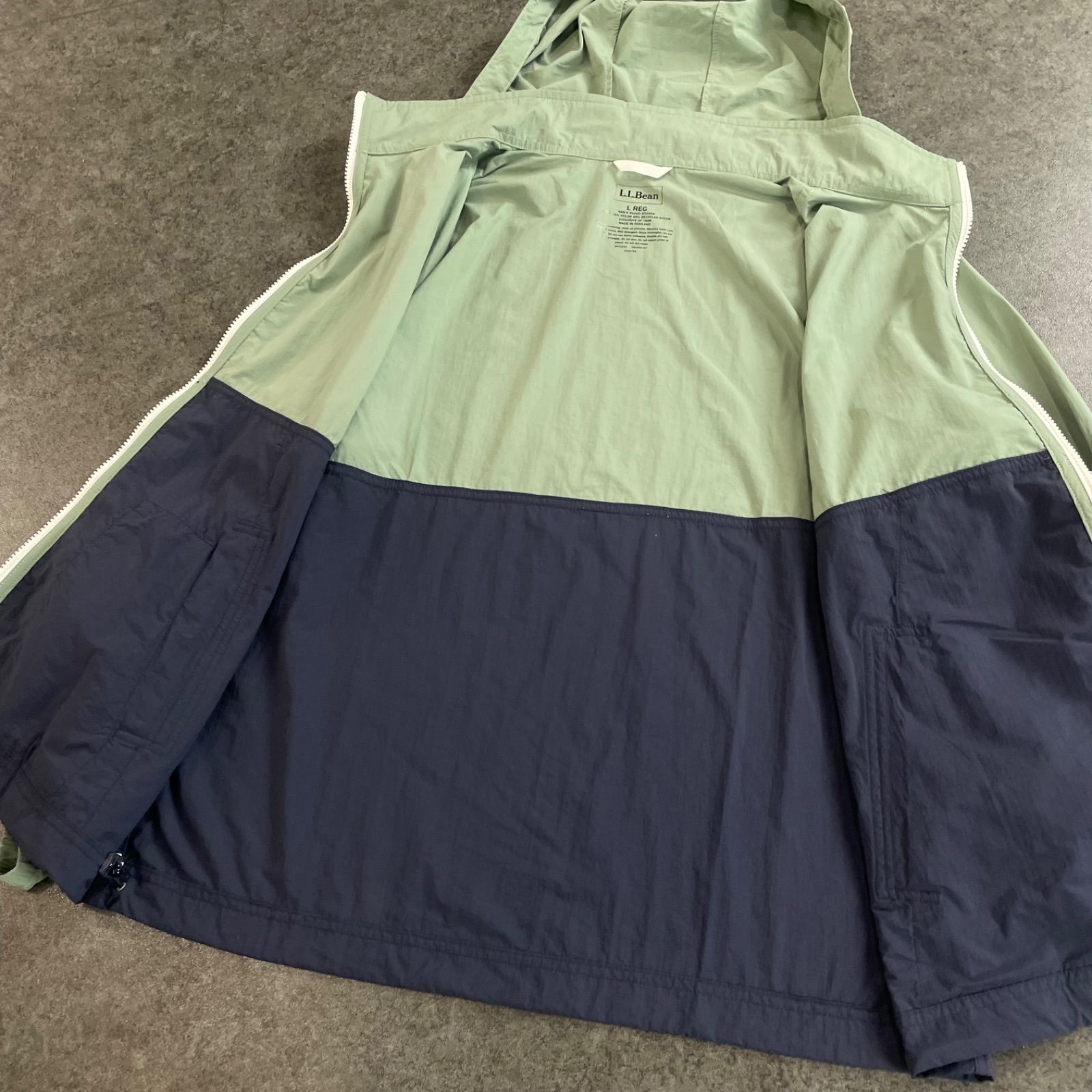 L.L.Bean Windbreaker エルエルビーン マウンテンパーカー ジップ 