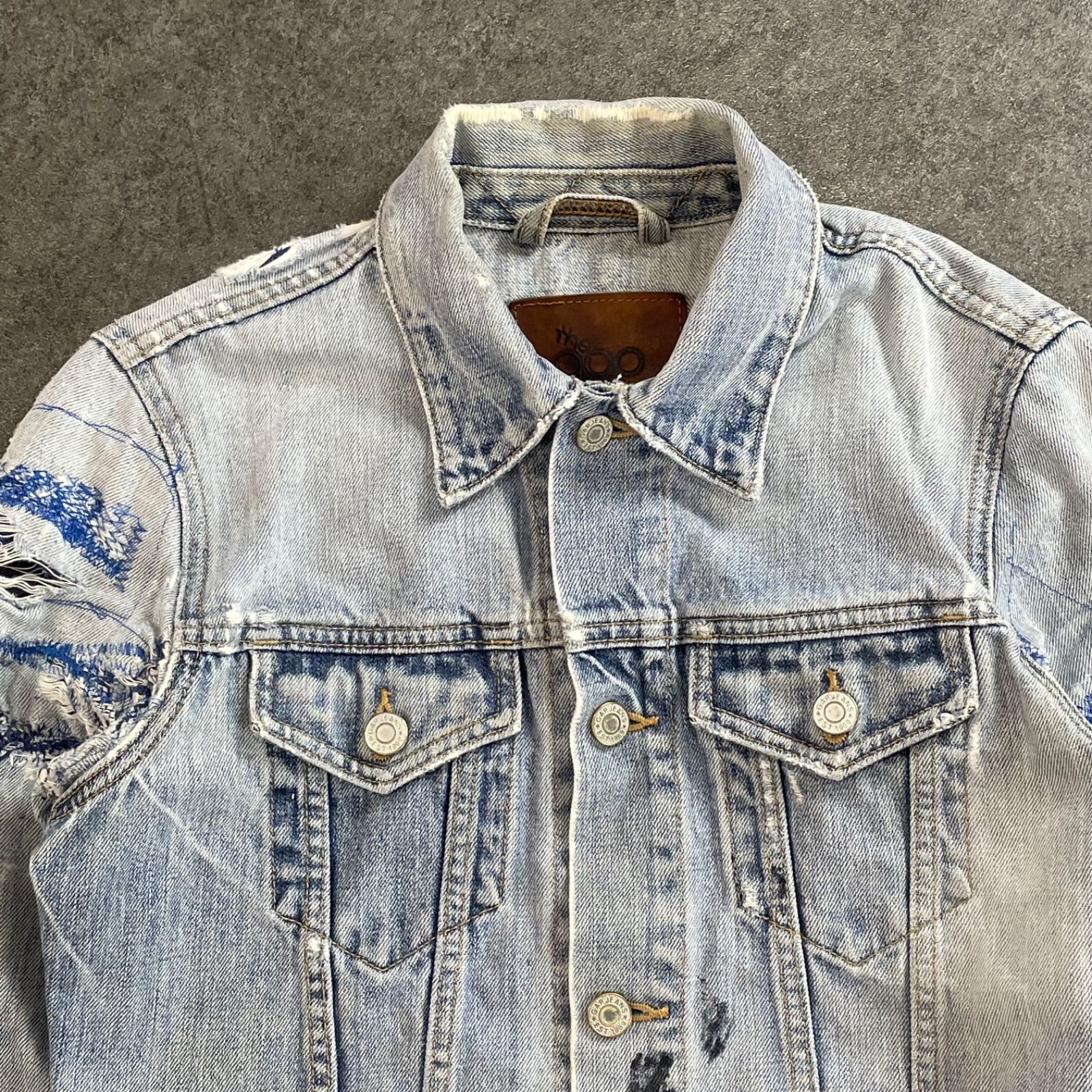 00s 2000's archive OLD GAP Denim Tracker Jacket Blouson オールド