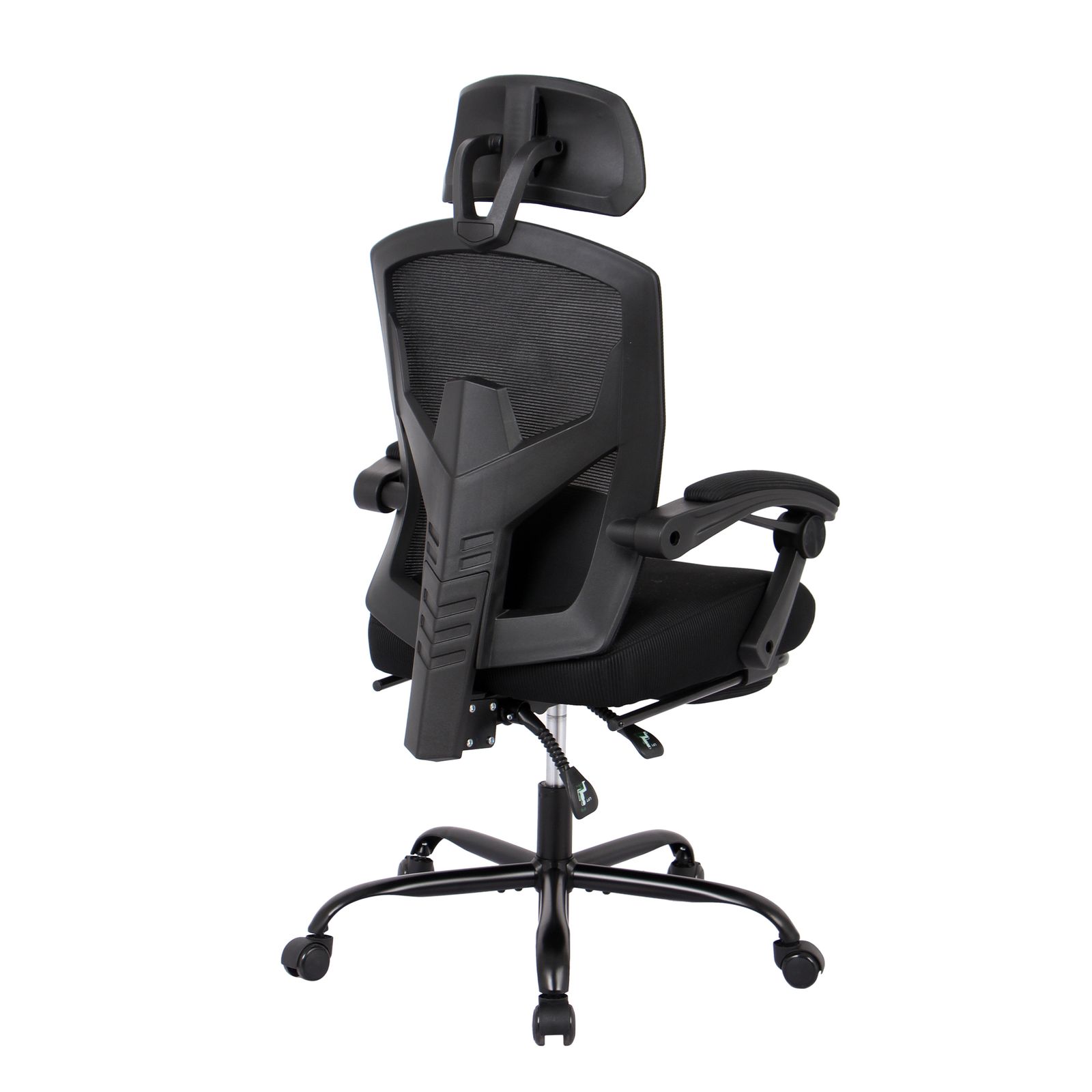 新品登場】オフィスチェア 事務所チェア リクライニング機能 足載せ