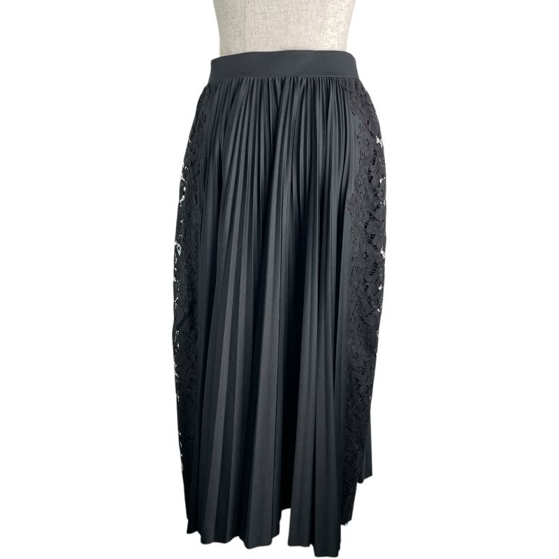 ヴァレンティノ VALENTINO サイドレースプリーツスカート VB3MD02T668