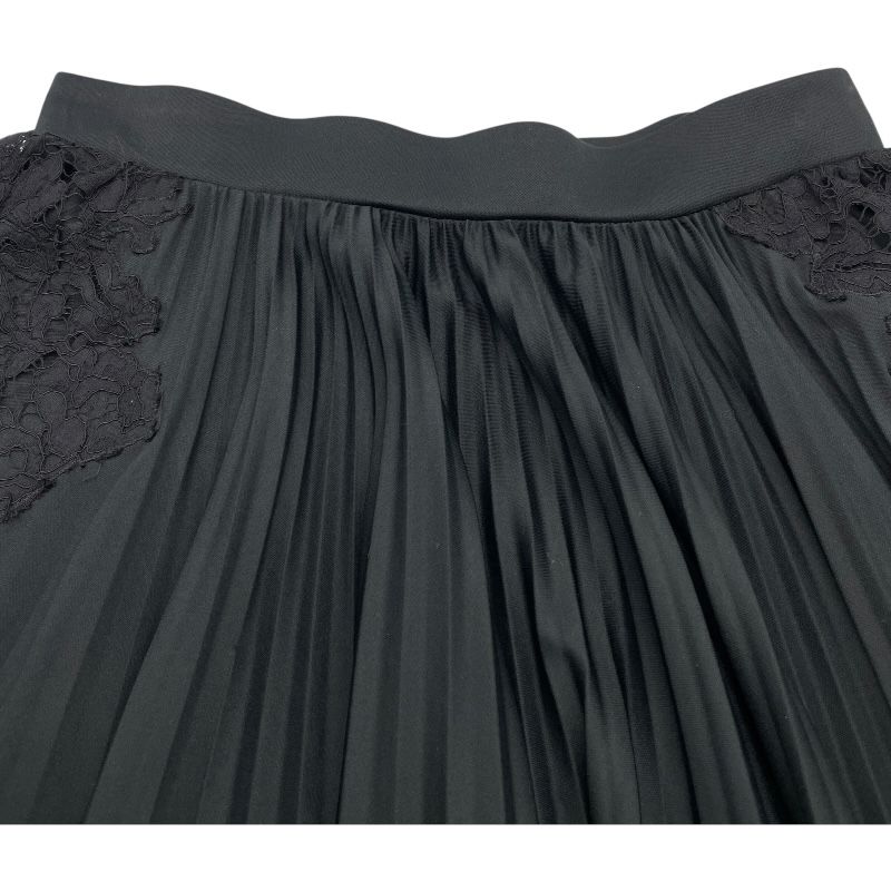 ヴァレンティノ VALENTINO サイドレースプリーツスカート VB3MD02T668