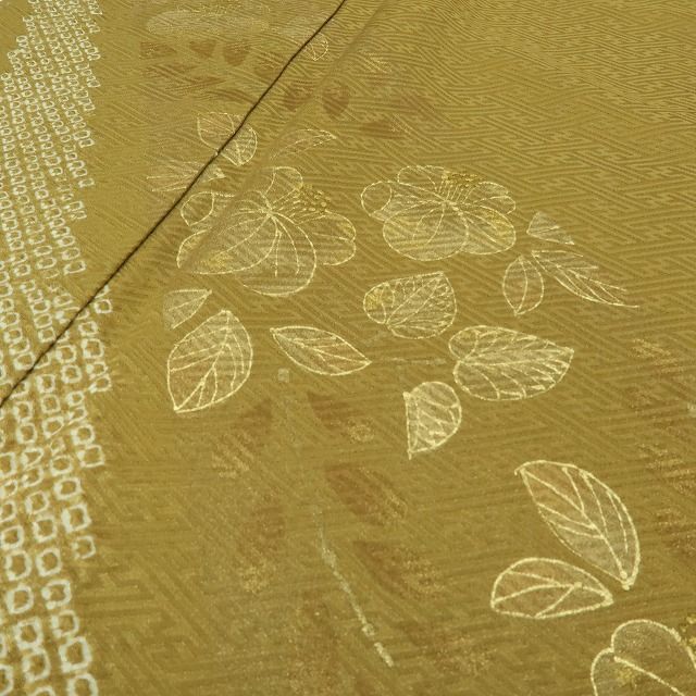  六花 RIKKA 正絹 絞り トールサイズ 仕付け糸付 透明感ある桜や梅 訪問着 着物 A 4261 訪問着 付け下げ 着物