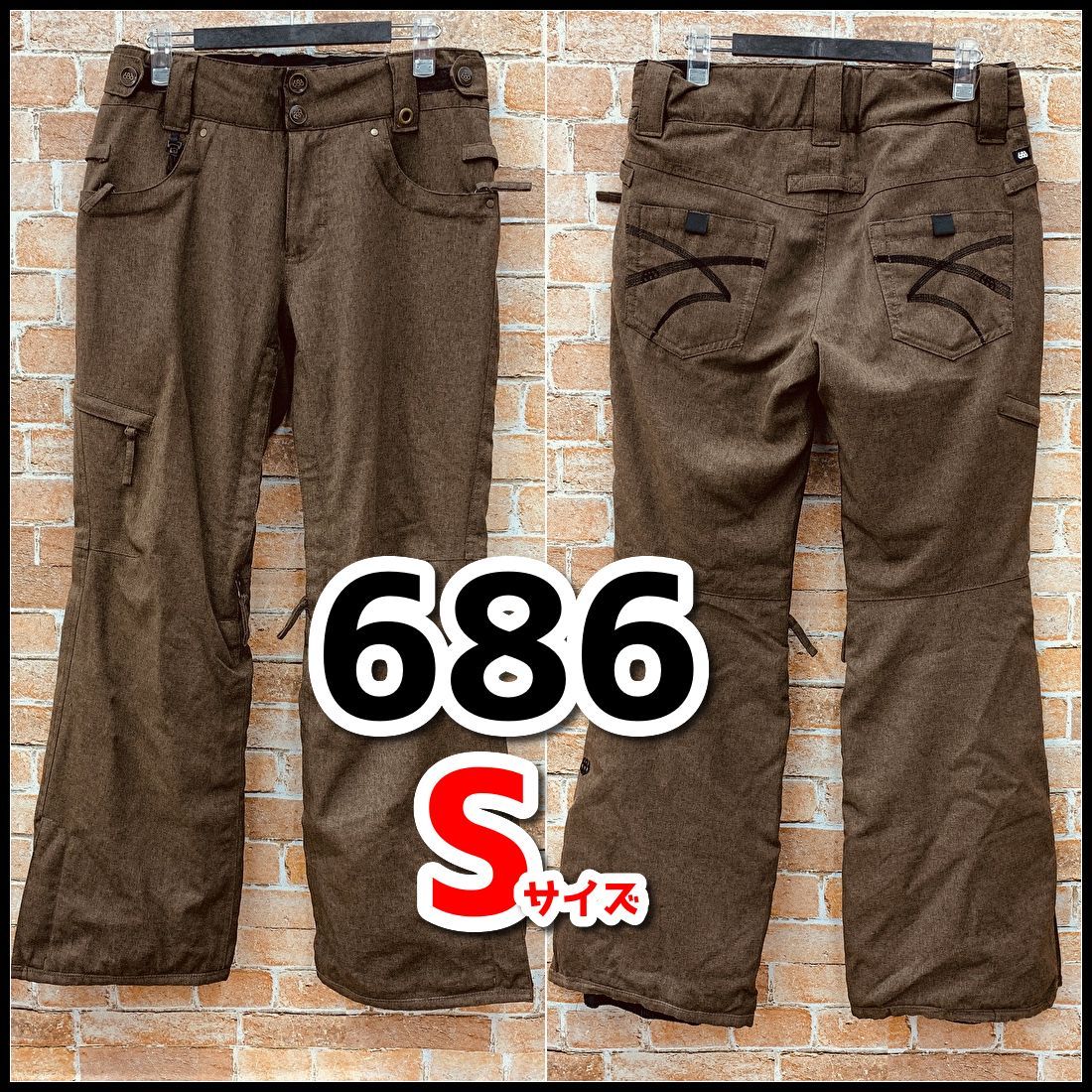 686 シックスエイトシックス スキー/スノーボードウェア パンツのみ
