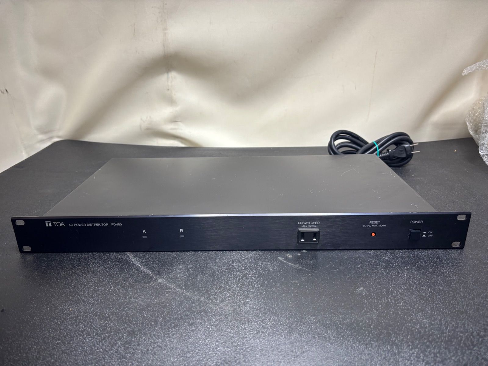 TOA AC POWER DISTRIBUTOR パワーディストリビューター PD-150 主電源