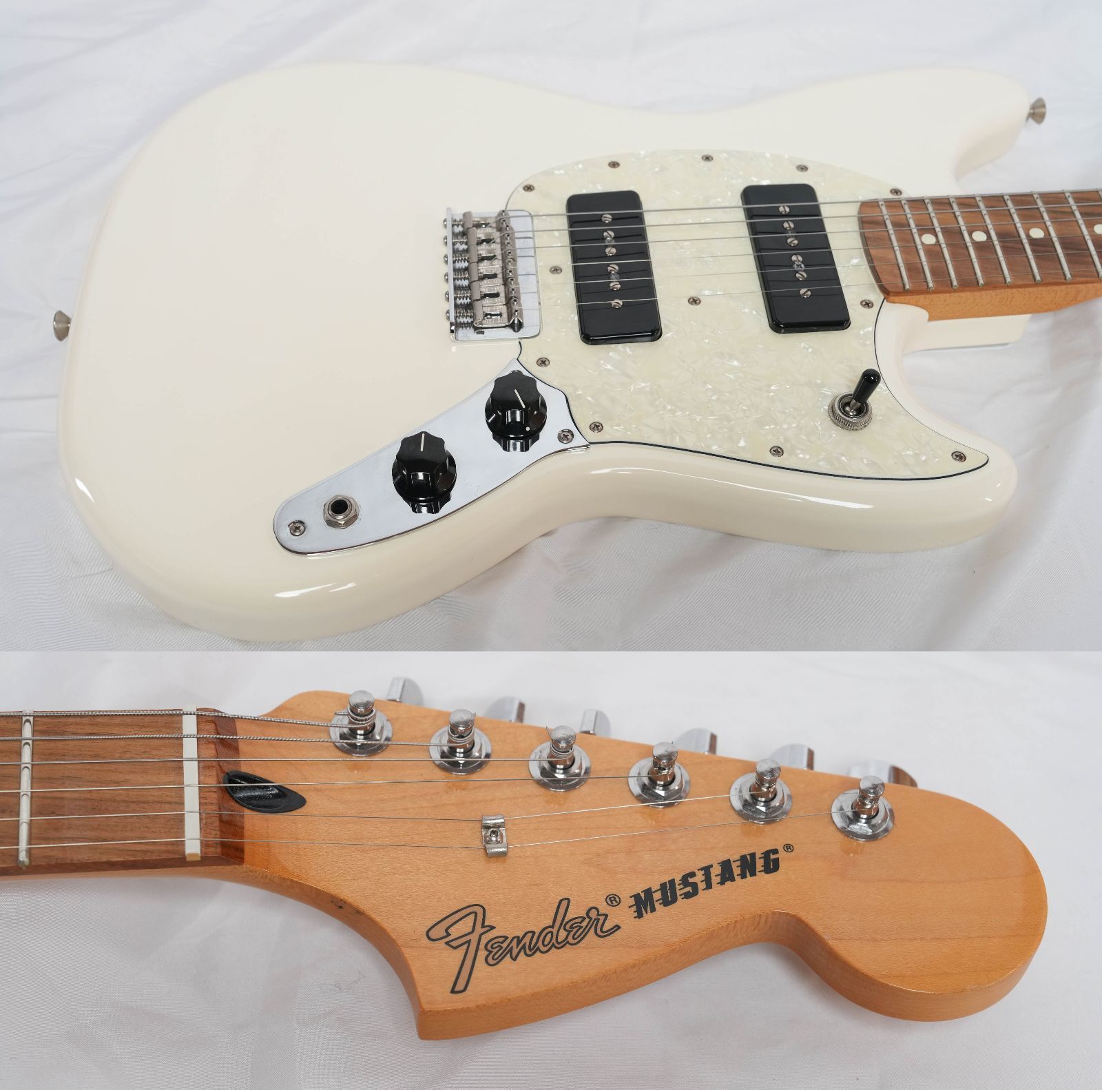 ☆Fender☆Player Mustang 90 Olympic White 限定モデル 2018年製 美品