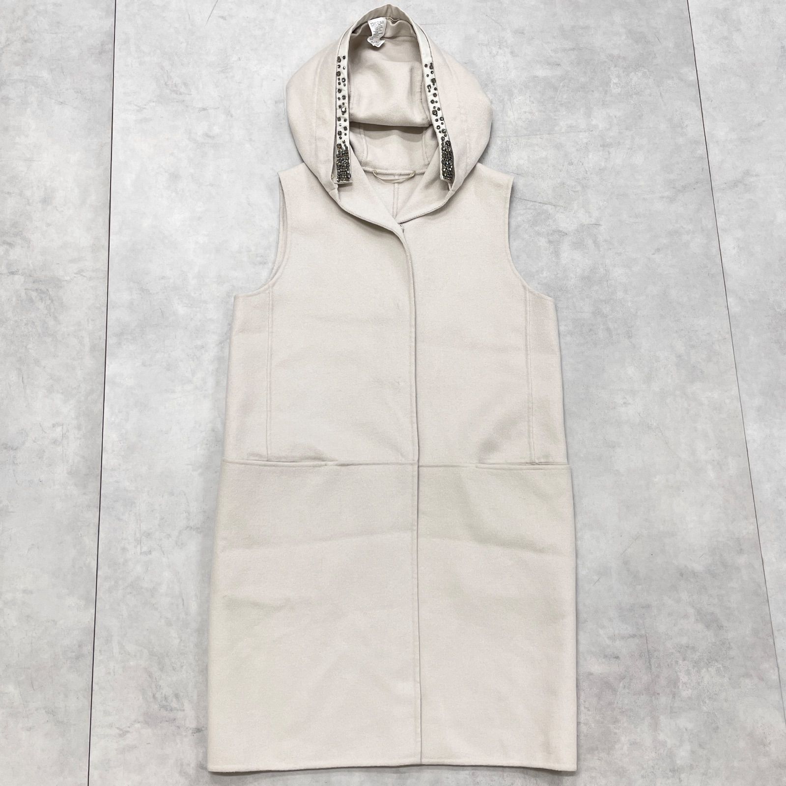 S MaxMara エスマックスマーラ ロングベスト クチートアマーノ ダブル