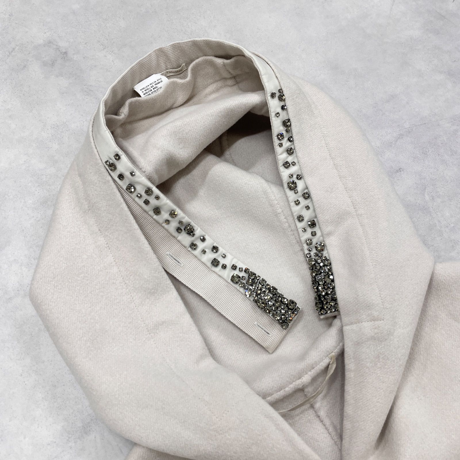 S MaxMara エスマックスマーラ ロングベスト クチートアマーノ ダブル