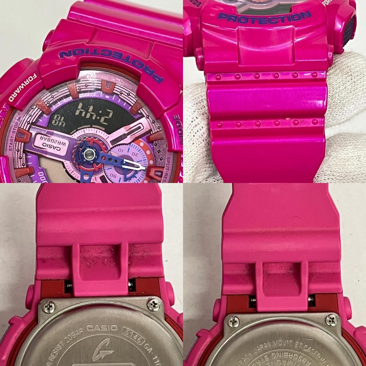 加古川店】 G-SHOCK | ジーショック 腕時計 GA-110MC ピンク 【131 