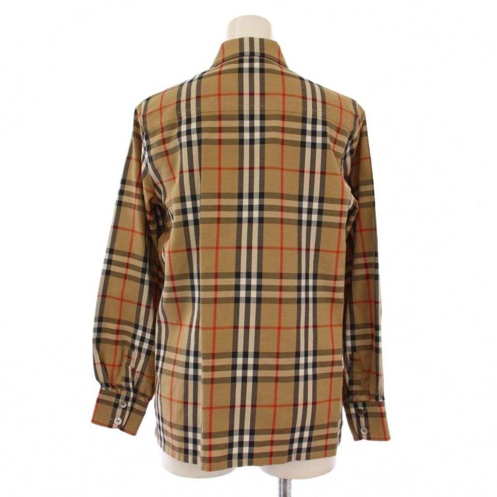 BURBERRYS　長袖　シャツ　ノバチェック　ウール100%　M バーバリー ウール100% シャツ BURBERRYS 長袖 シャツ ノバチェック