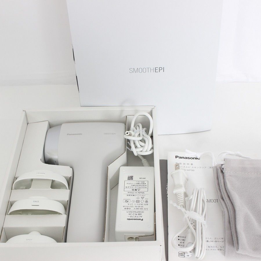 美品】パナソニック 光エステ スムースエピ スキンクリア ES-WP9B-H