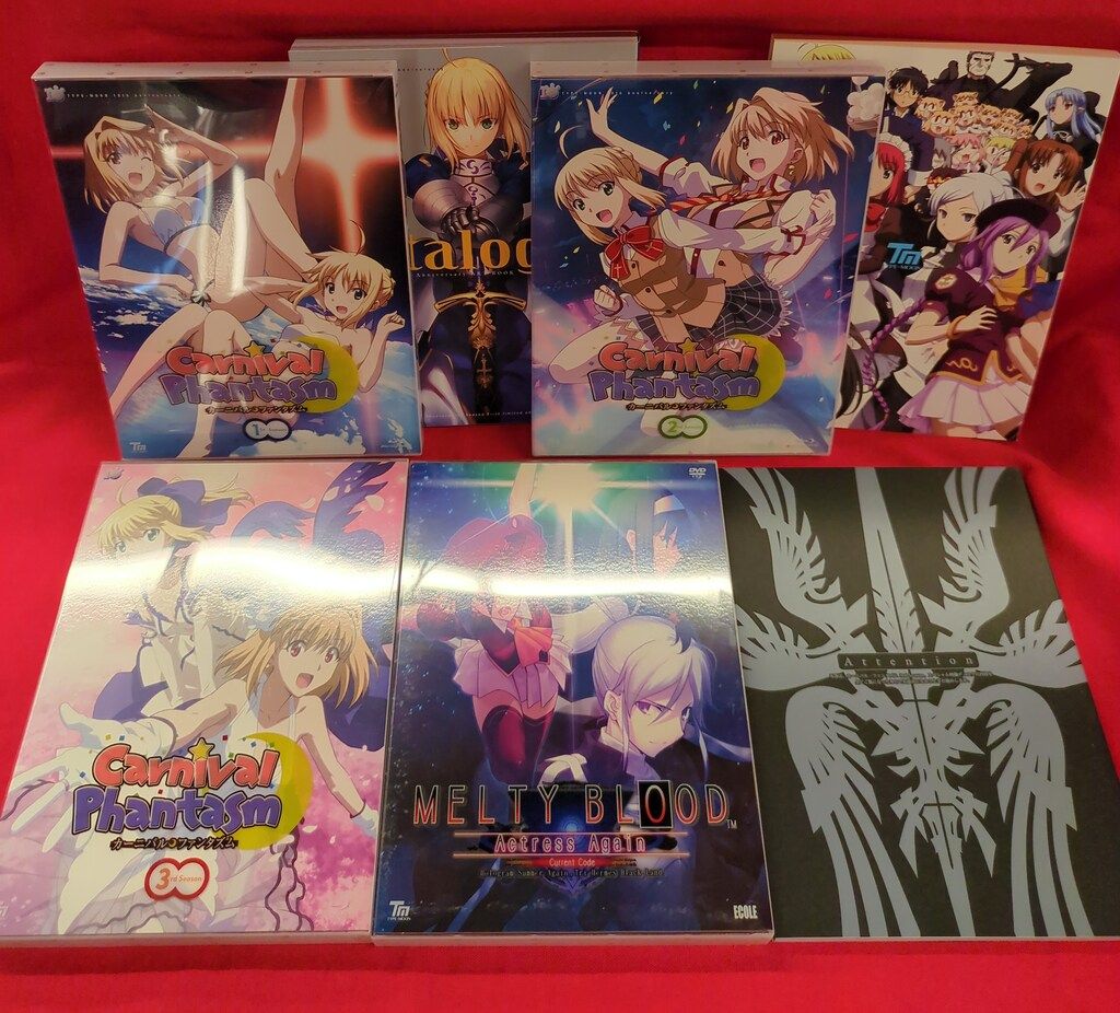 BD カーニバル・ファンタズム 初回限定版 全3巻セット BOX付/Blu BD カーニバル・ファンタズム 初回限定版 全3巻セット BOX付/Blu