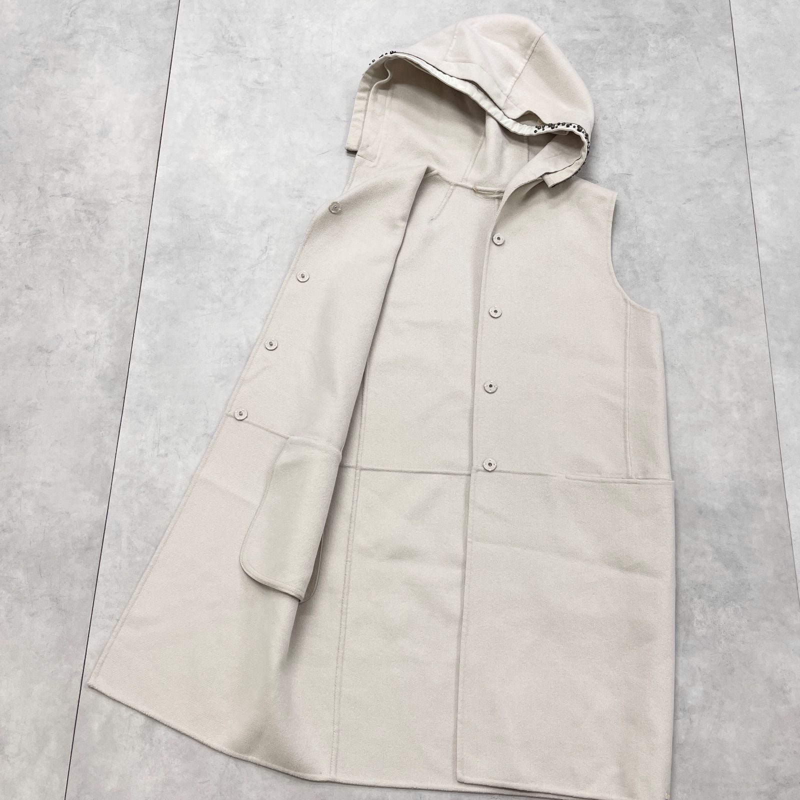 S MaxMara エスマックスマーラ ロングベスト クチートアマーノ ダブル