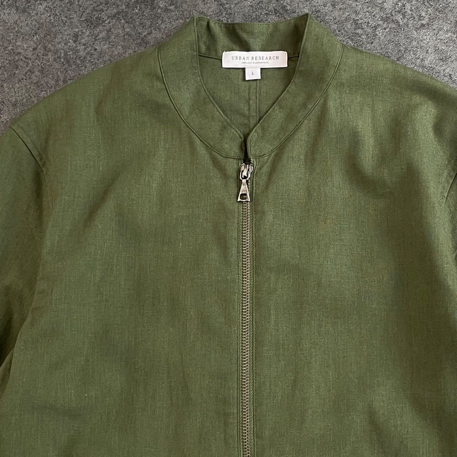 URBAN RESEARCH Blouson アーバンリサーチ 高機能 リネン スタンド 