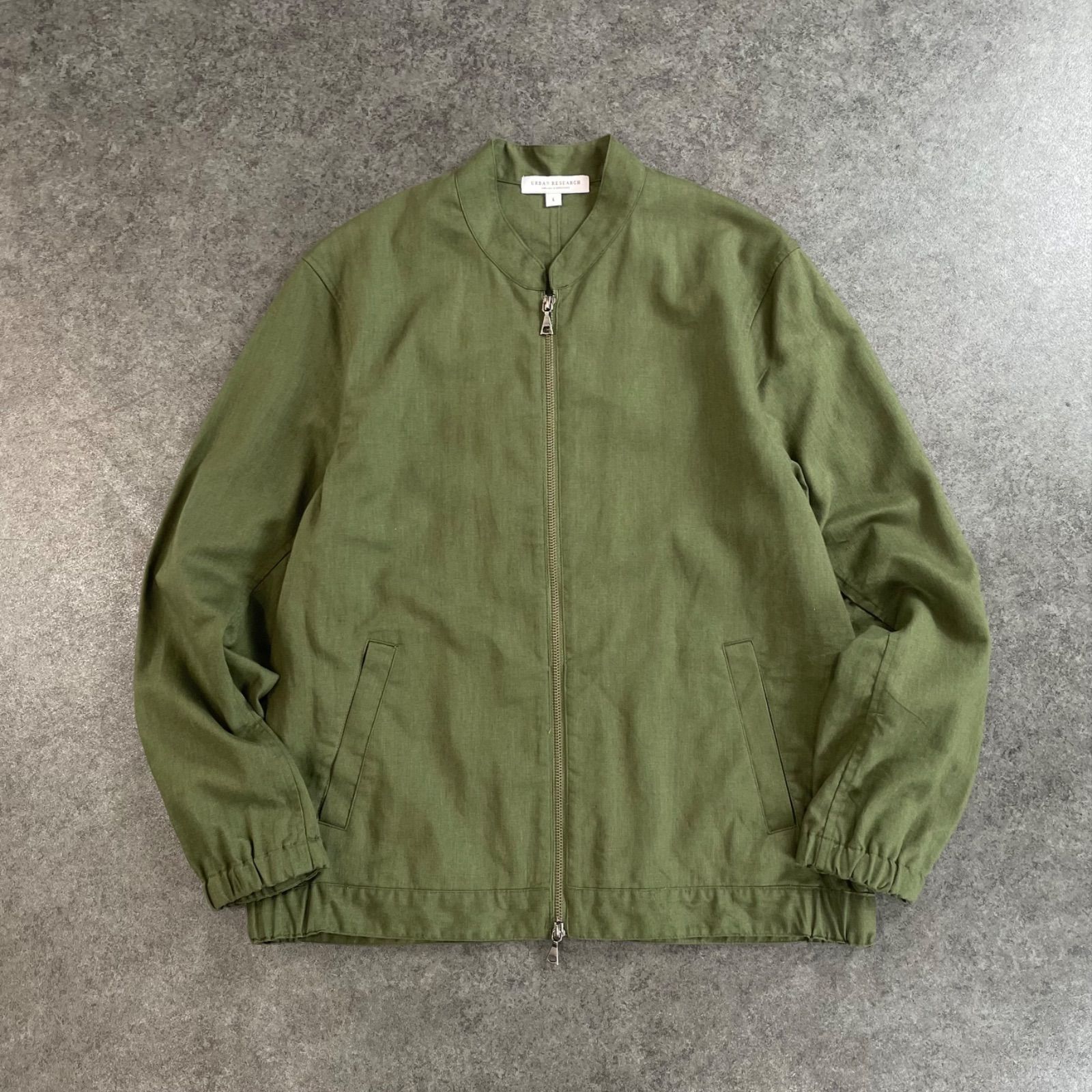 URBAN RESEARCH Blouson アーバンリサーチ 高機能 リネン スタンド 