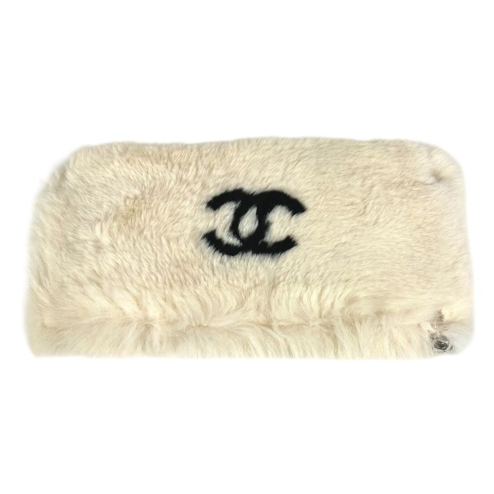 CHANEL シャネル ブレスレット CC ココマーク ロゴ ファー ラビット