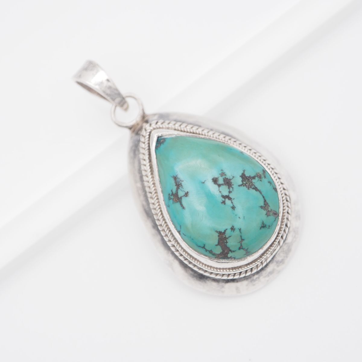 ターコイズ シルバー ペンダント good vibrations ネックレス シルバー925 メンズ レディース