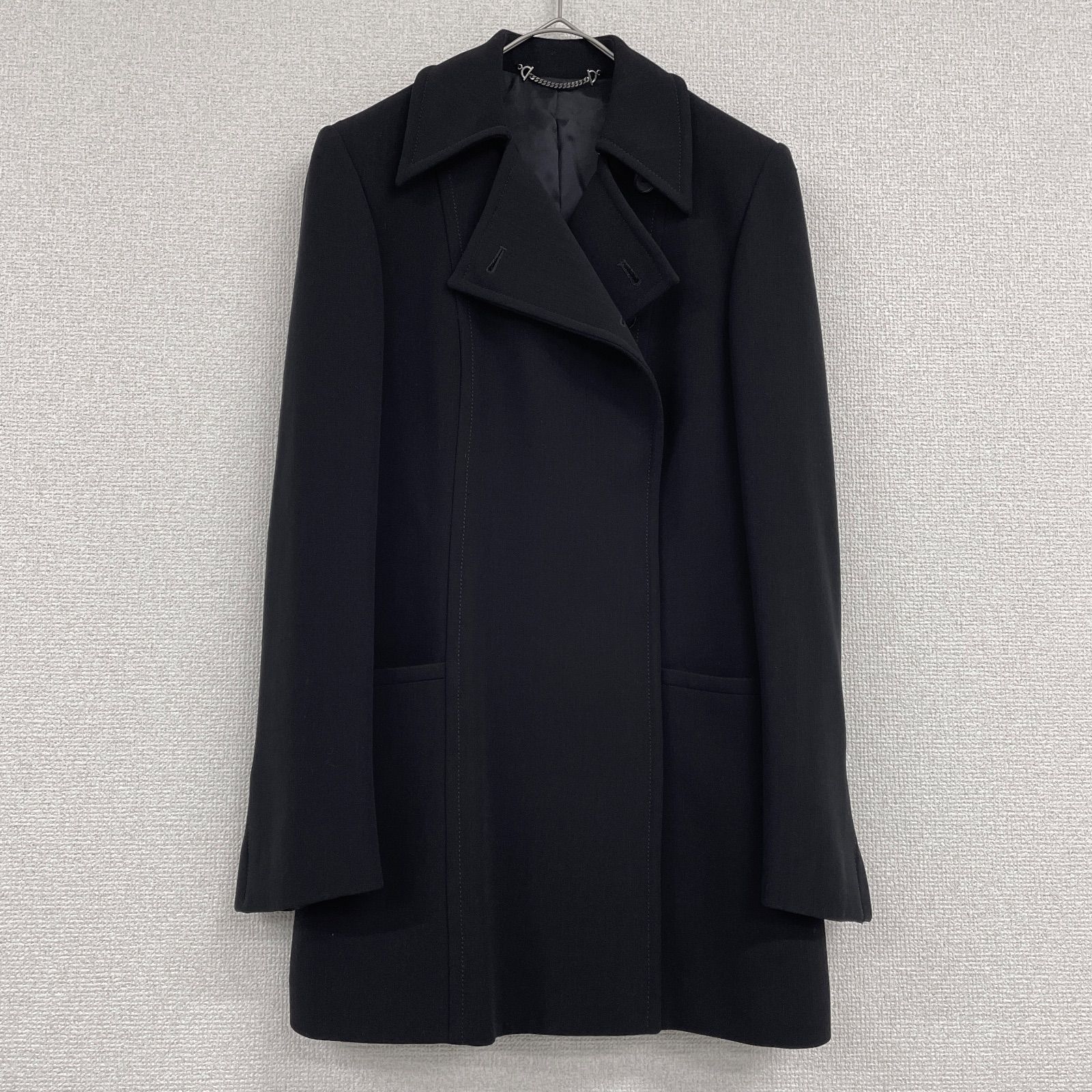 【GUCCI】グッチ　 テーラードジャケット　 上着　 ブラック　38 中古・古着通販】GUCCI (グッチ) テーラードジャケット ブラック