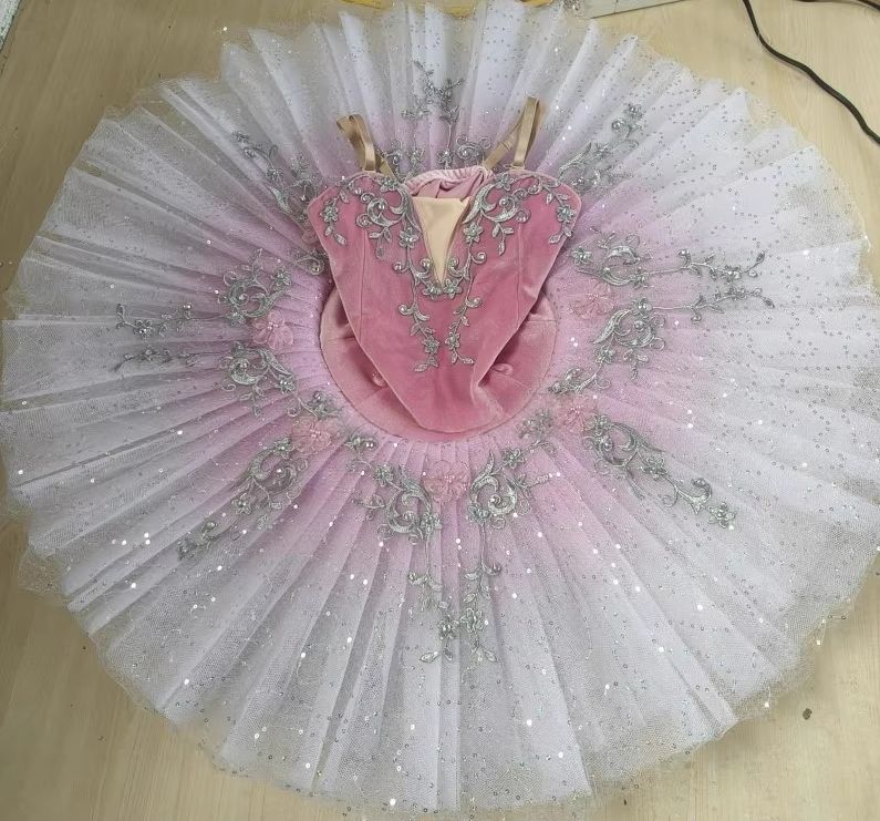 バレエチュチュ tutu バレエ衣装 子供 大人サイズ揃い発表会 舞台衣装