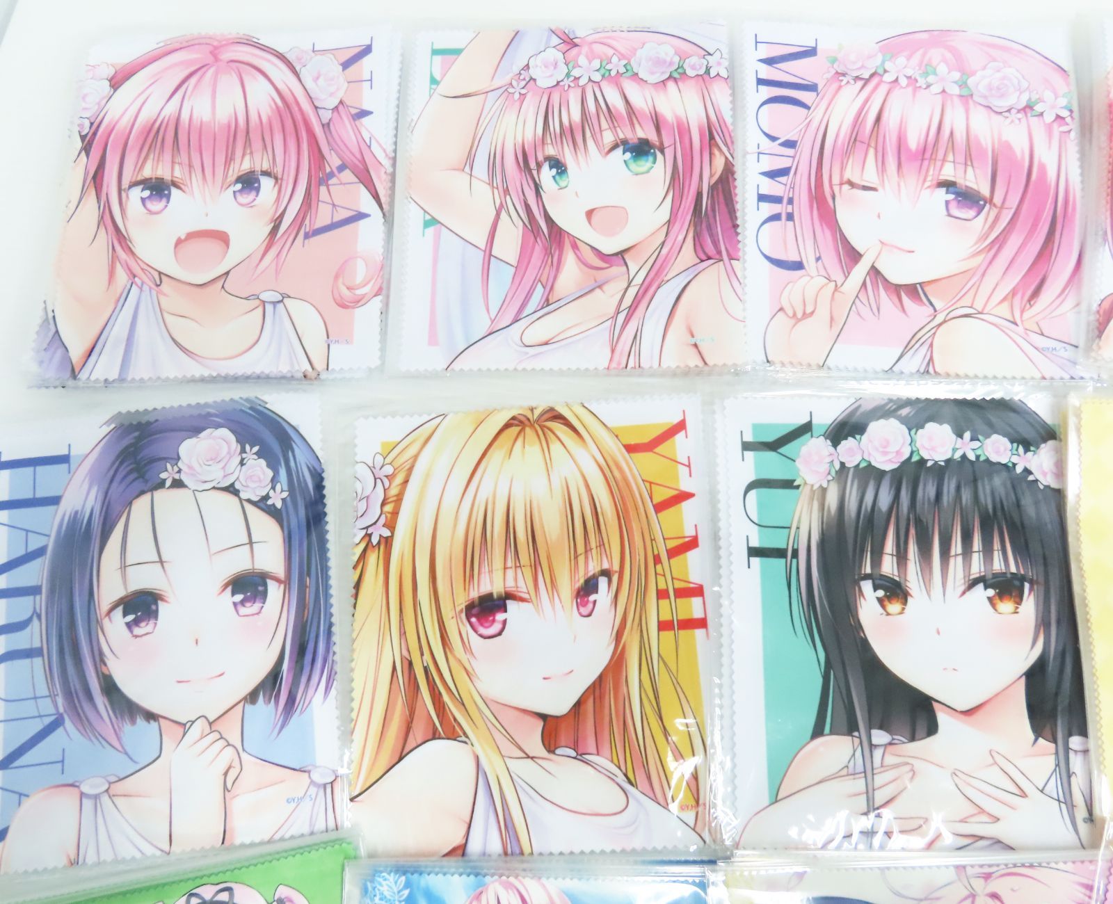 ToLoveる 15周年記念原画展 グッズ アクリルキーホルダー3種 マルチ