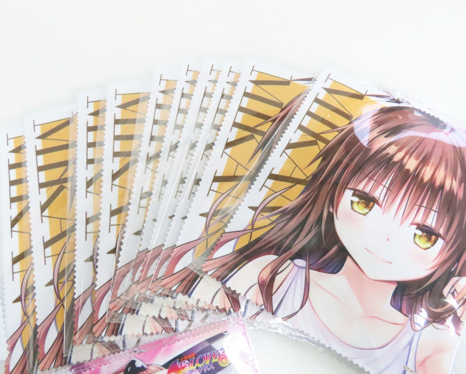 ToLoveる 15周年記念原画展 グッズ アクリルキーホルダー3種 マルチ