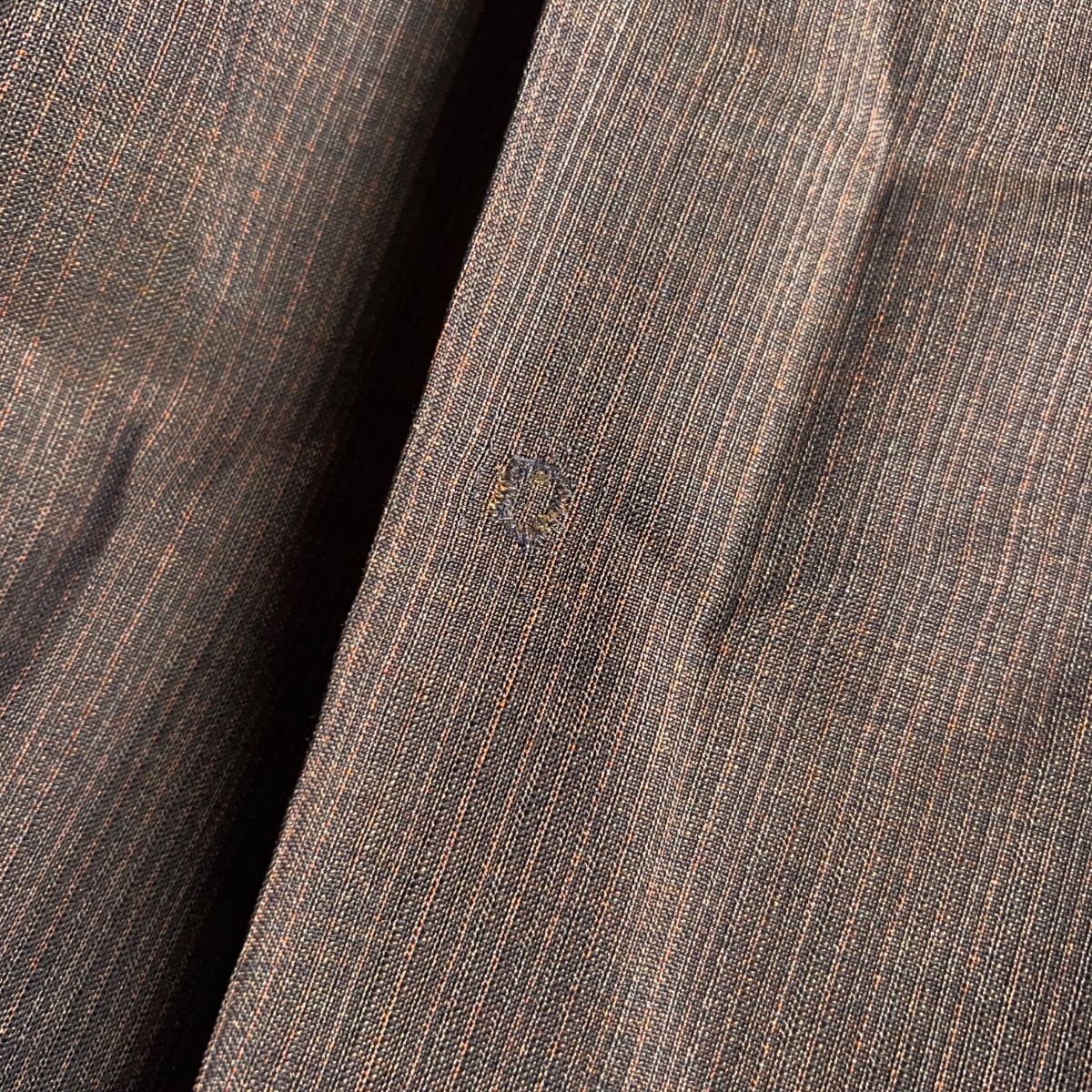 Vintage 50s–60s Two-Tuck Slacks DEPONIRTホック ヴィンテージシロ