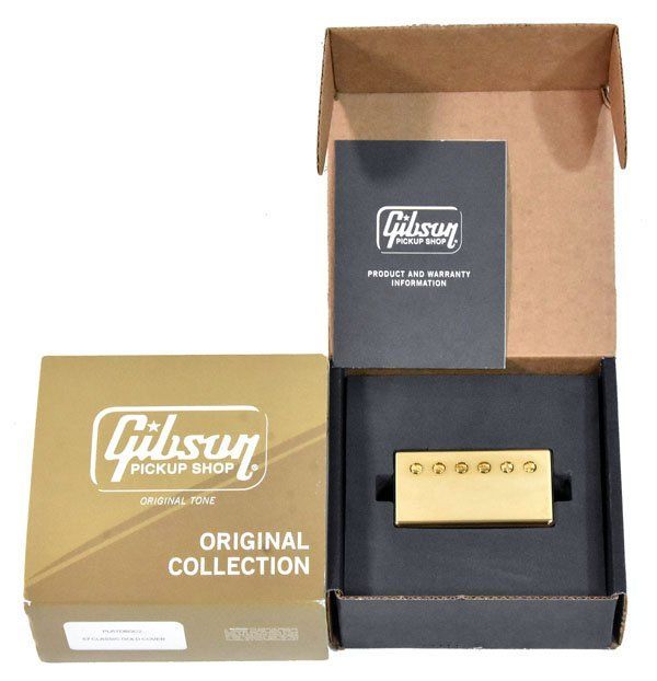 Gibson 57 classic ゴールドカバー 57 Classic (Double Black, Gold Cover, 2-Conductor, Potted, Alnico