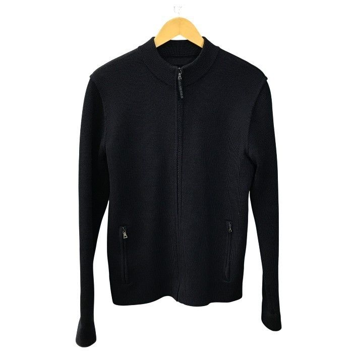 PRADA プラダ ドライバーズニット メンズ ウール ジップアップ