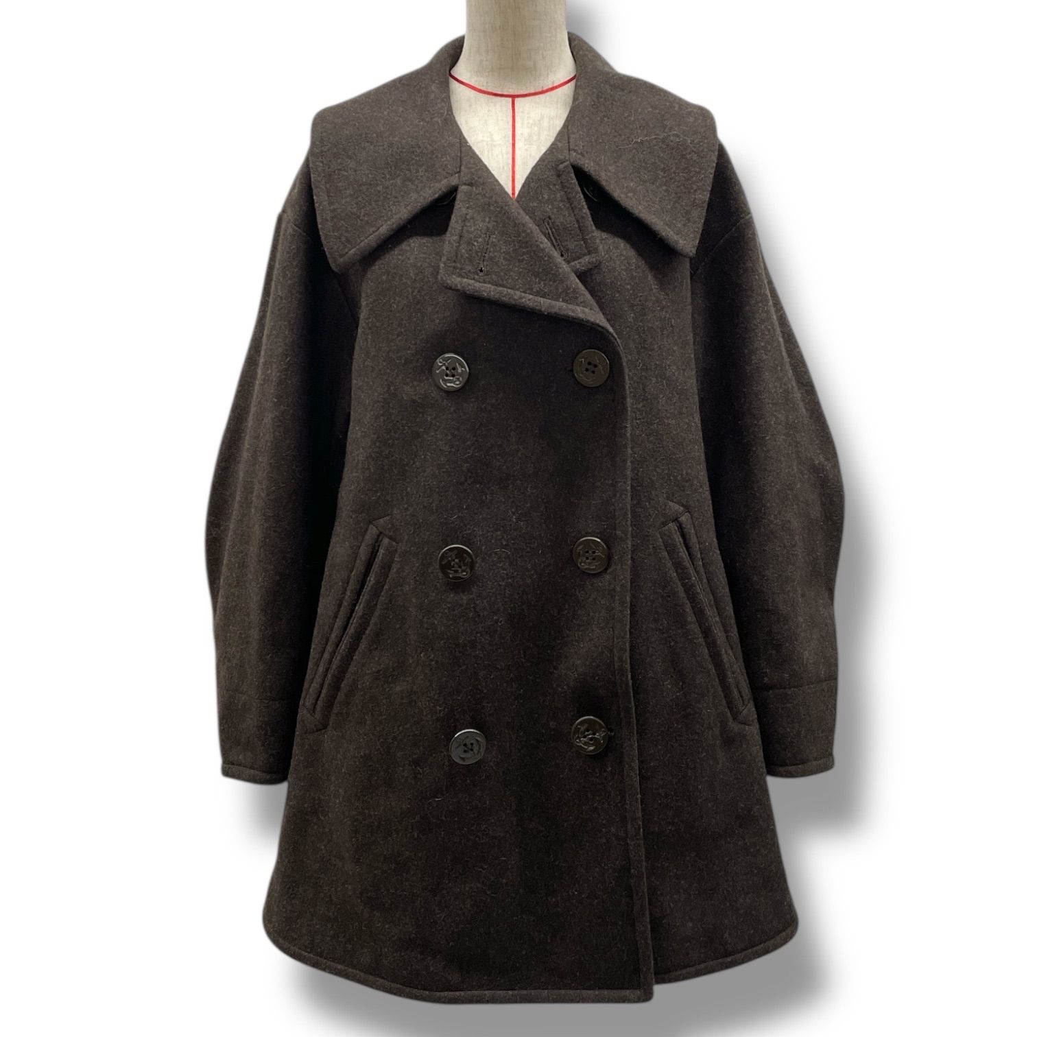 THE SHINZONE シンゾーン FLARE PEA COAT フレアピーコート アウター