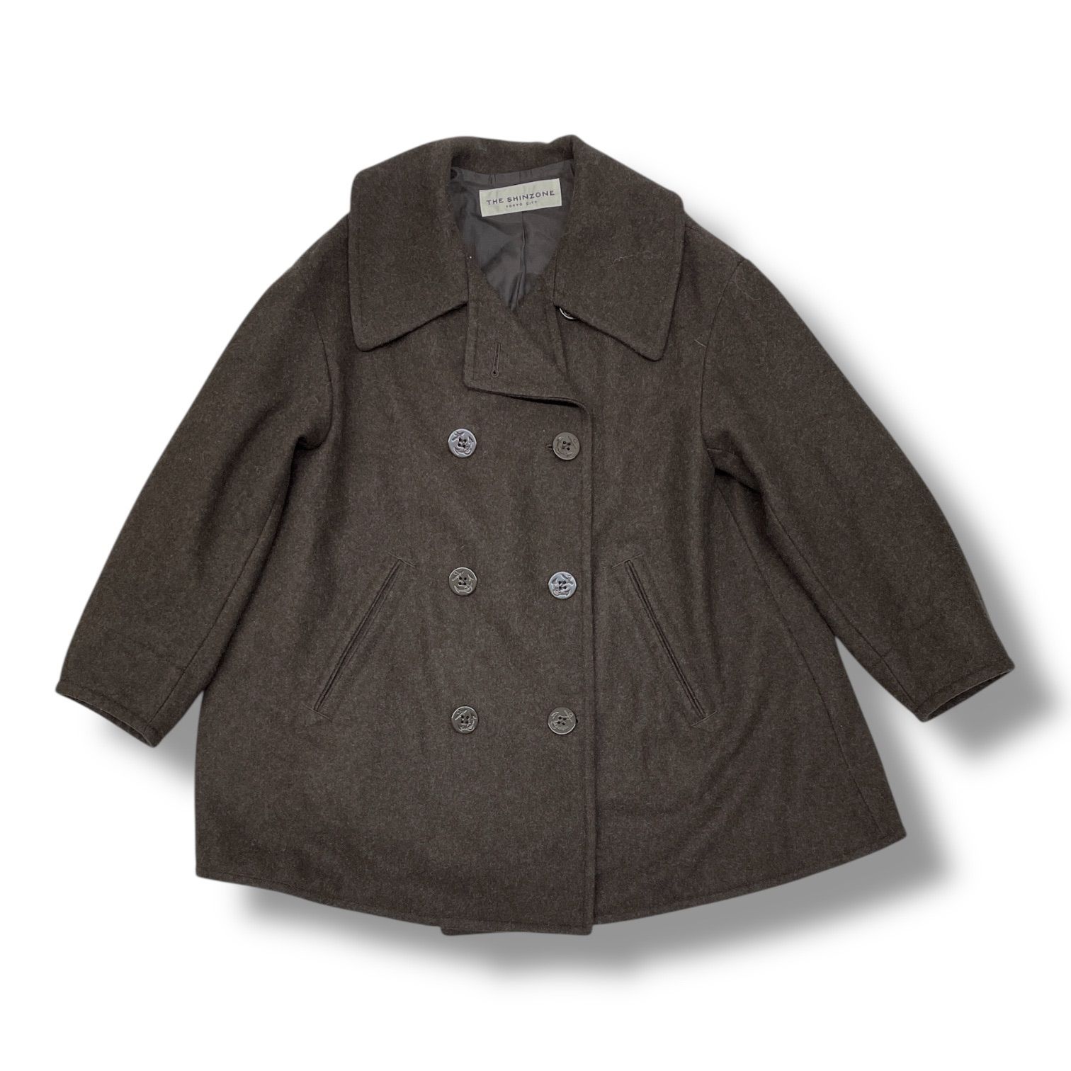 THE SHINZONE シンゾーン FLARE PEA COAT フレアピーコート アウター