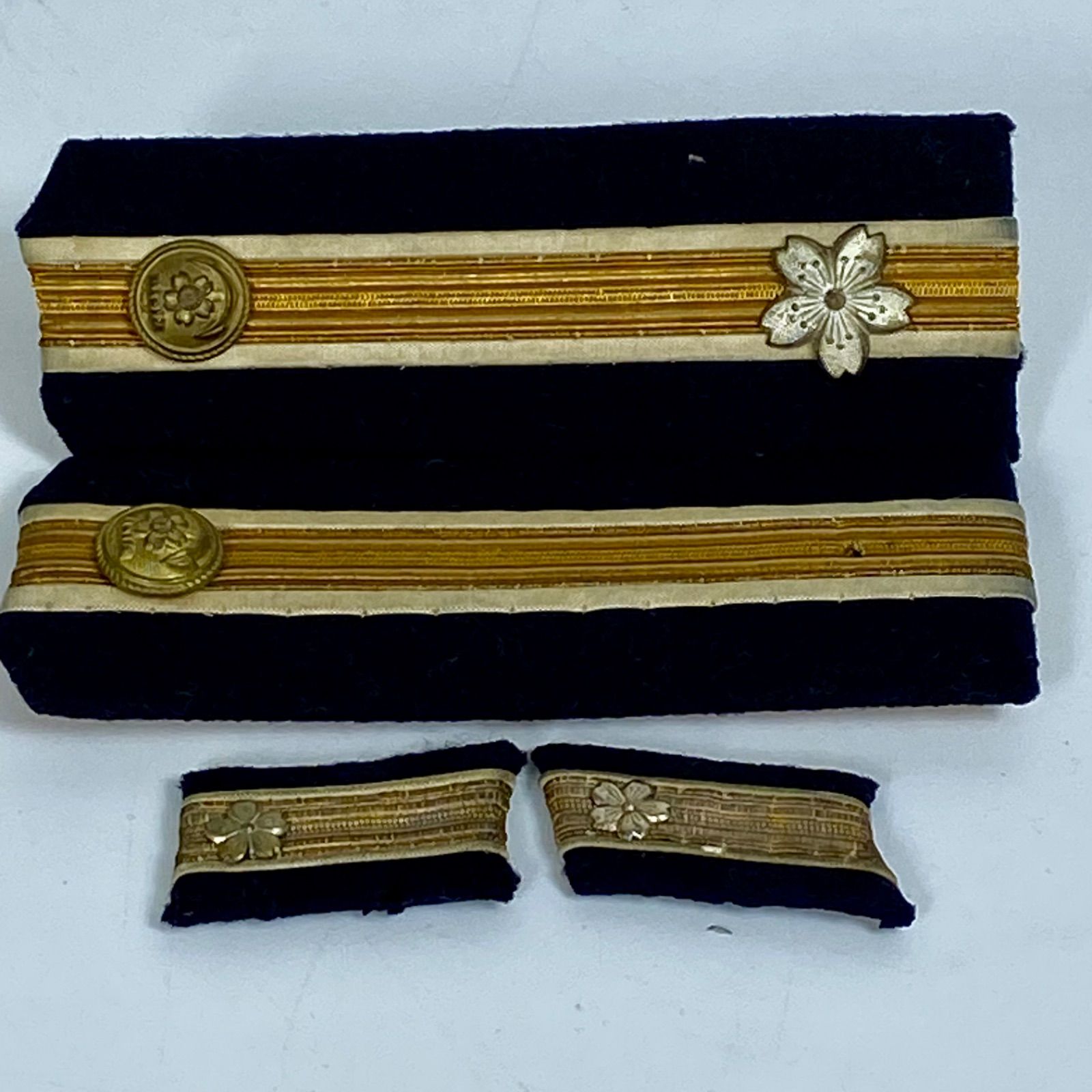 旧日本軍 当時物 勲章用 肩章 襟章 階級章 まとめて 桜章 実物 日本