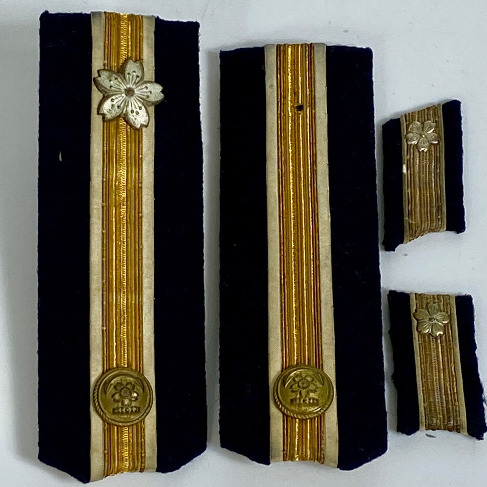 旧日本軍 当時物 勲章用 肩章 襟章 階級章 まとめて 桜章 実物 日本