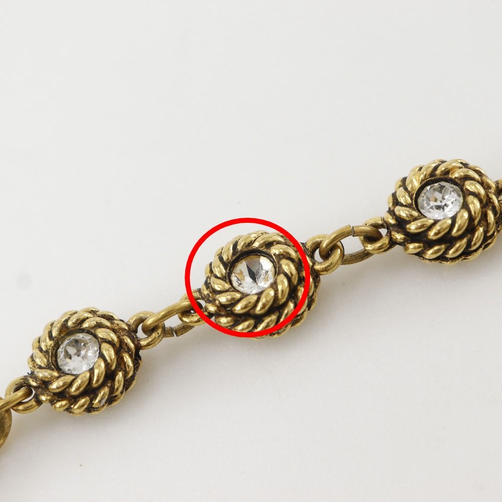 CHANEL】シャネル チェーンベルト ヴィンテージ 金メッキ×ライン