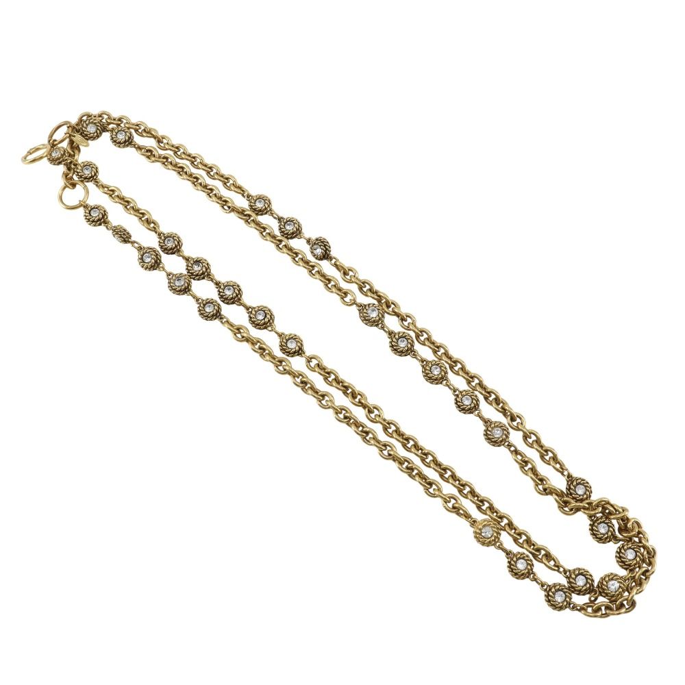 シャネルCHANEL アンティークヴィンテージ チェーンベルト 金メッキ希少 ひな 希少☆レア☆CHANELヴィンテージチェーンベルト ひな 希少☆レア