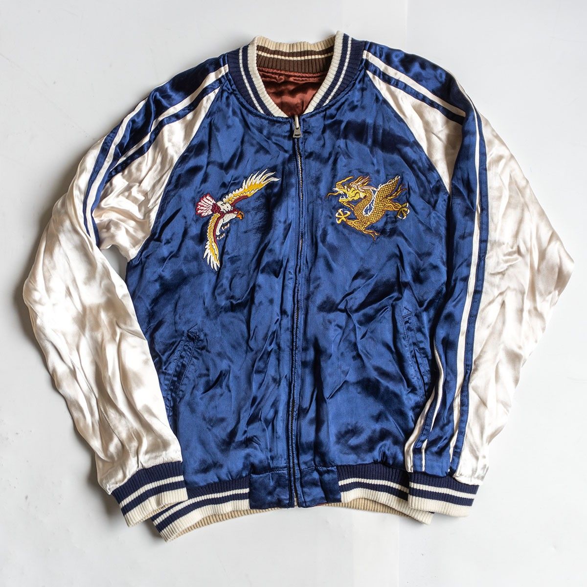 STUDIO D'ARTISAN リバーシブルスカジャン ステュディオ・ダルチザン