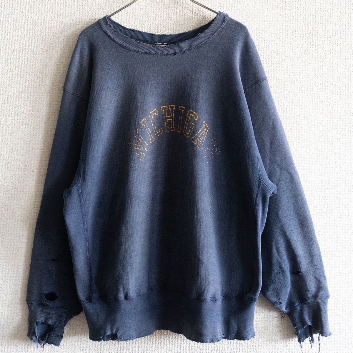 70s/USA製】CHAMPION【MICHIGAN REVERSE WEAVE リバースウィーブ】XL
