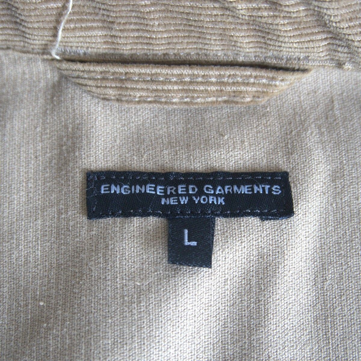 定番】Engineered Garments【BDU Jacket 】L ブラウン コーデュロイ