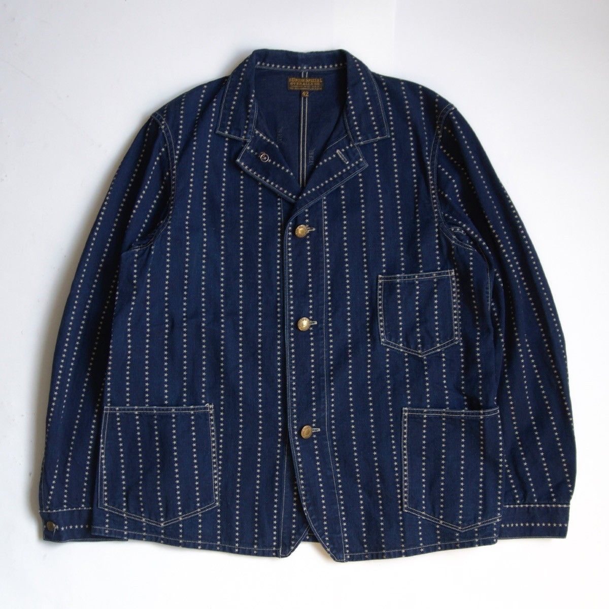 FREEWHEELERS フリーホイーラーズ UNION SPECIAL OVERALLS ヒッコリー
