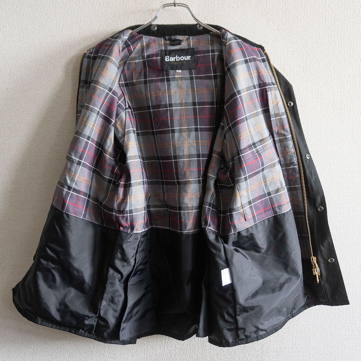 24AW/美品】BARBOUR【NON WAXED BEDALE】40 ビデイル ジャケット 24AW/美品】BARBOUR【NON WAXED BEDALE】40 ビデイル ジャケット