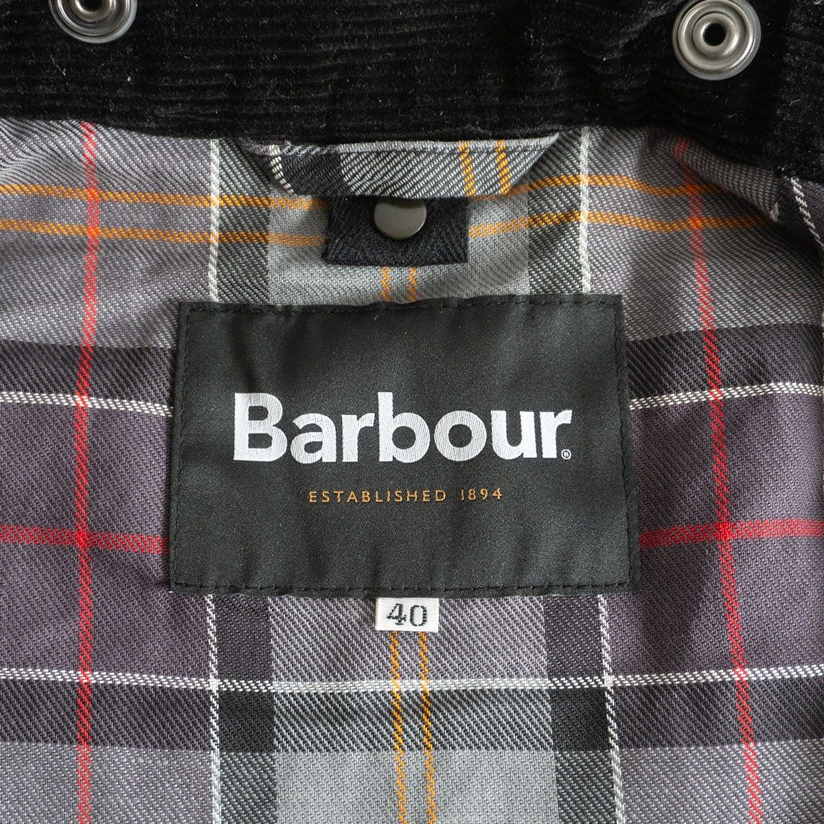 24AW/美品】BARBOUR【NON WAXED BEDALE】40 ビデイル ジャケット 